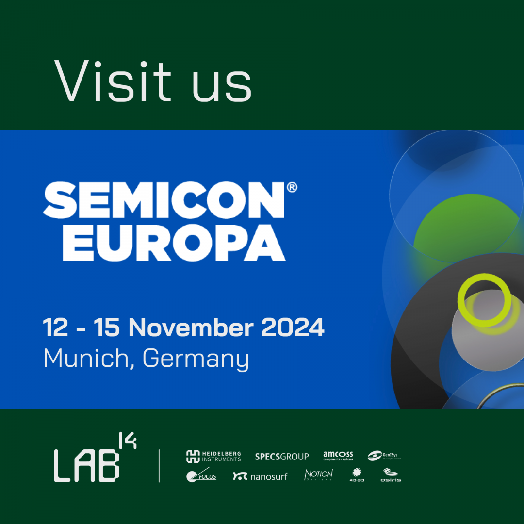 Visit us at Semicon Europe.
